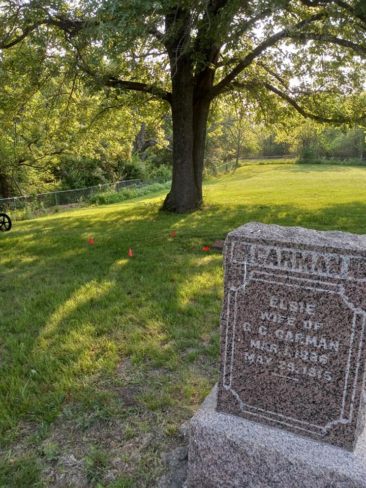 Did it belong to Elsie and husband at Indian Valley Cemetery.